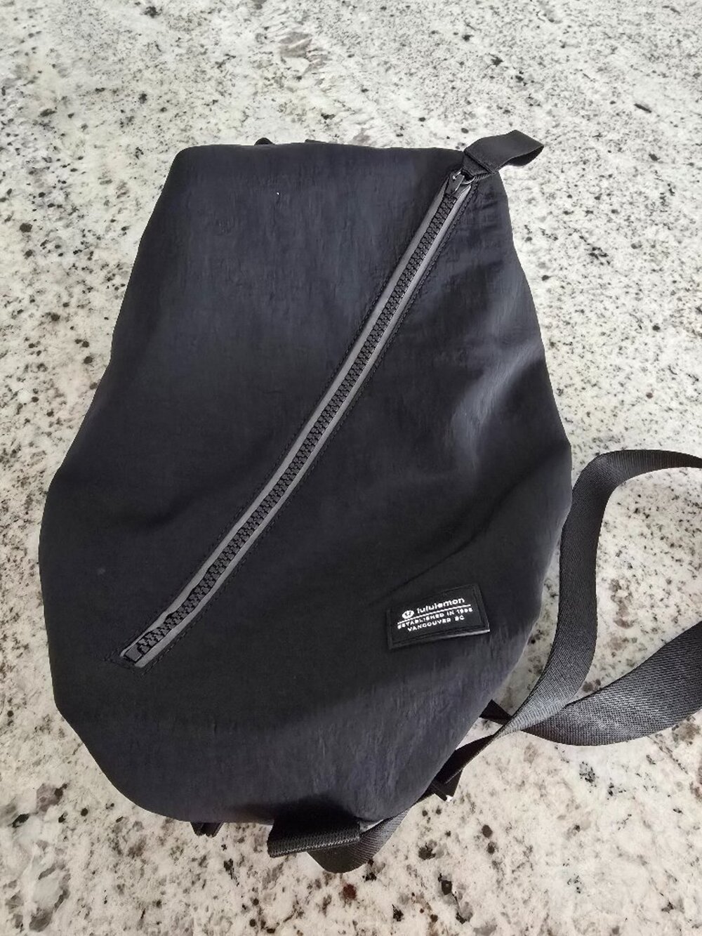Lulumon Black Backpack Fast Track Bag 2.0 9L